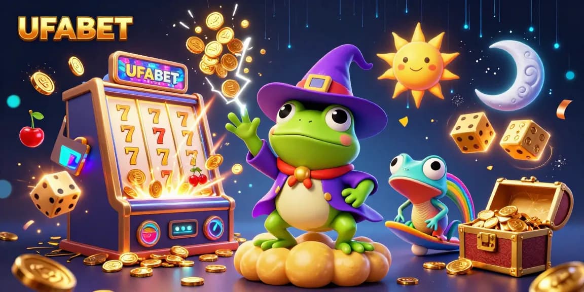 Win big at UFABET with a magical storm of coins, thrilling slot machine action, and a dynamic casino experience