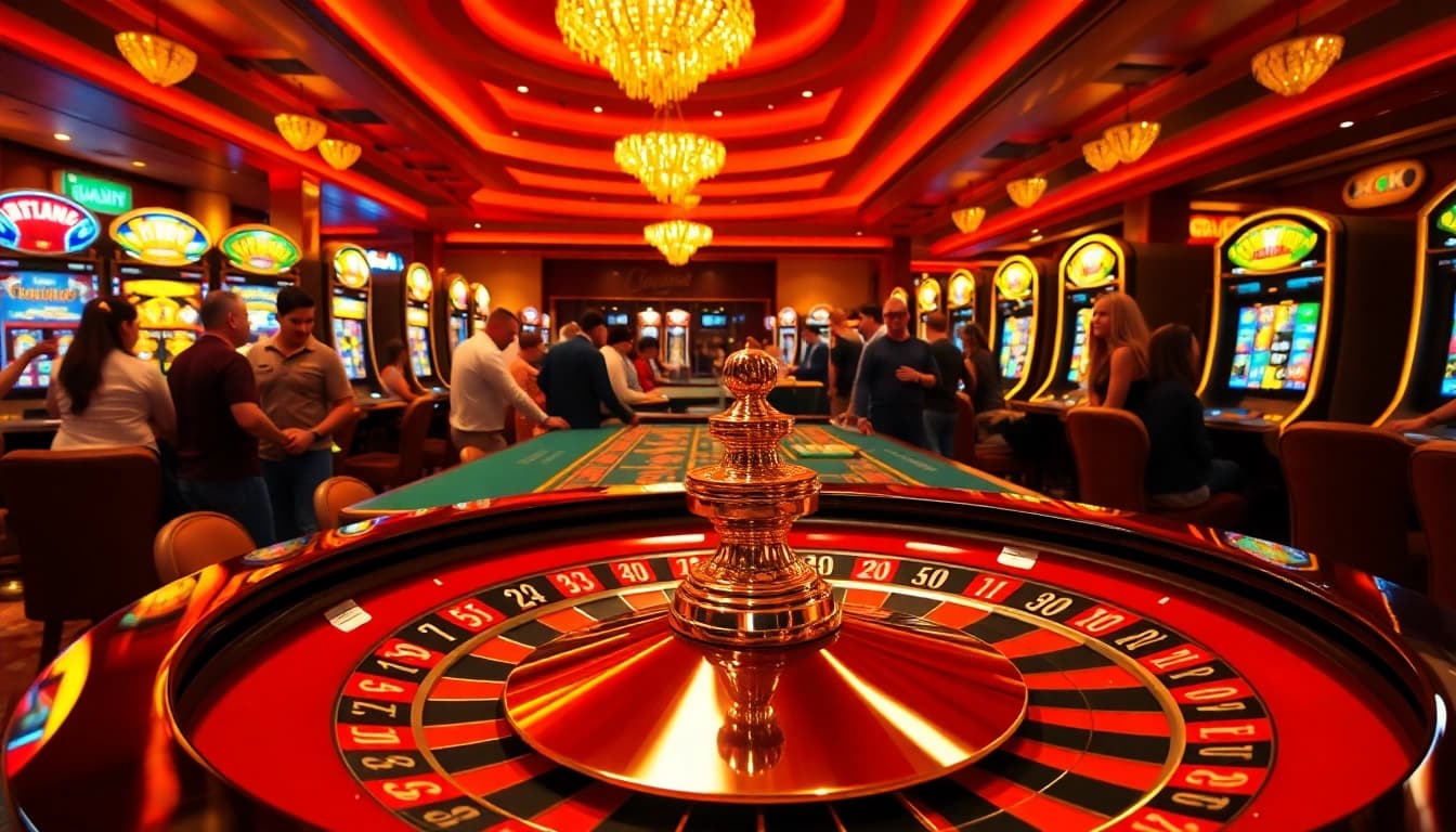 Main table judi di casino dengan pemain bersemangat untuk memenangkan bbni4d.