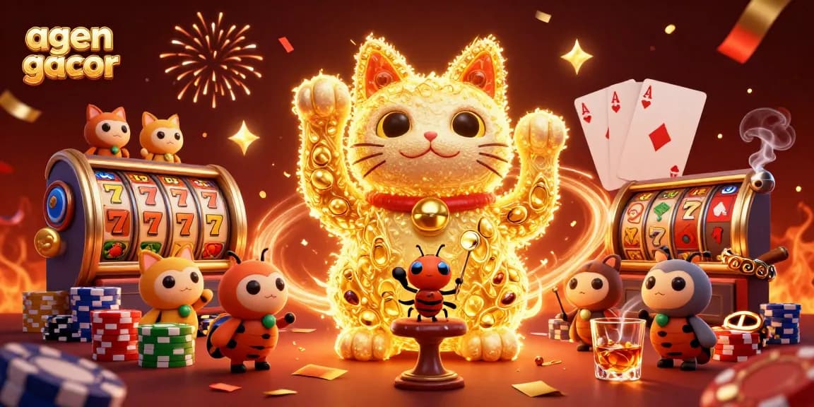 Engage with agen gacor to experience a lively casino atmosphere filled with vibrant gaming symbols.