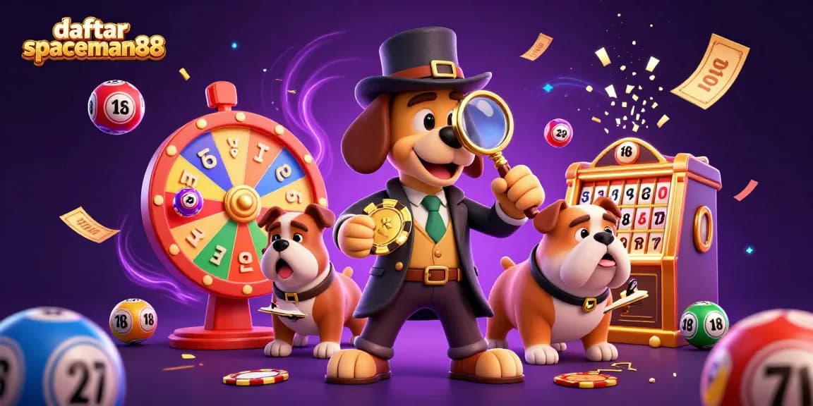 Daftar spaceman88 showcases thrilling casino gameplay with detectives uncovering treasure.