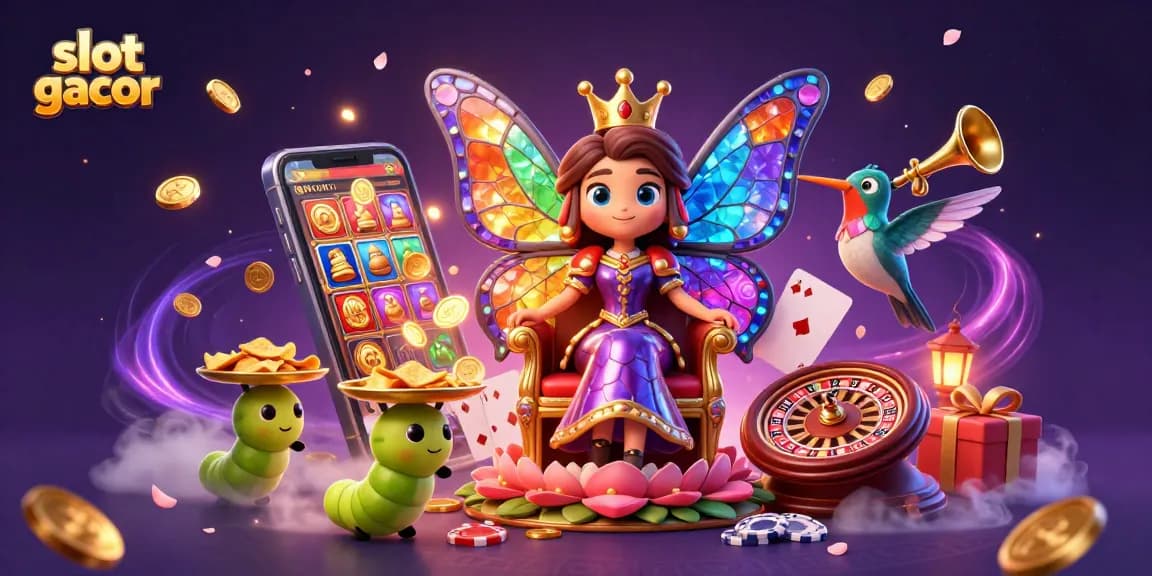 Experience electrifying gameplay with slot gacor featuring vibrant characters and dynamic casino elements in 3D