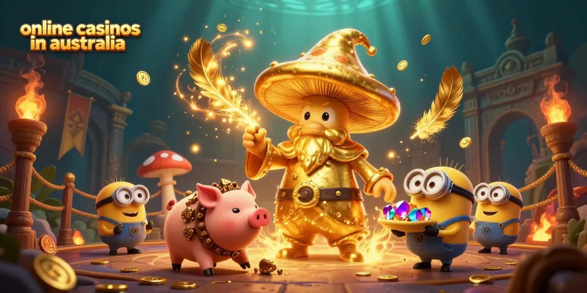 Experience thrilling magic at online casinos in australia with golden treasures and adventure.