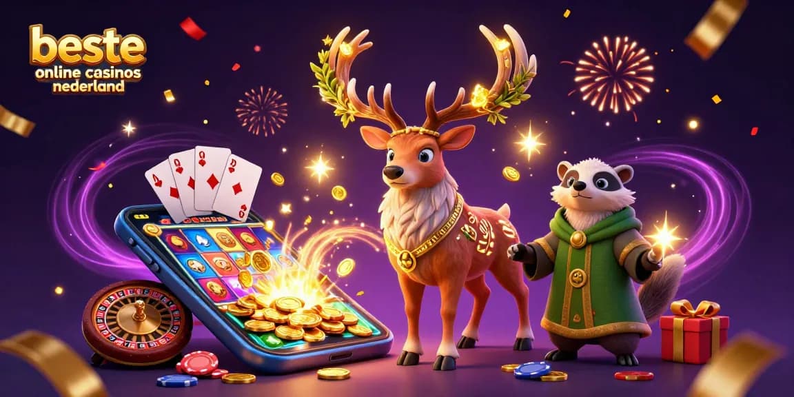 Experience the magic of beste online casinos nederland with vibrant slot games and animated characters.