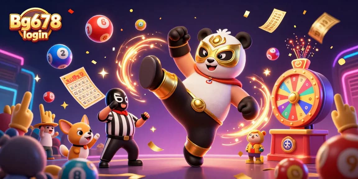 Experience the excitement of Bg678 login with dynamic gameplay featuring lottery elements and vibrant energy.