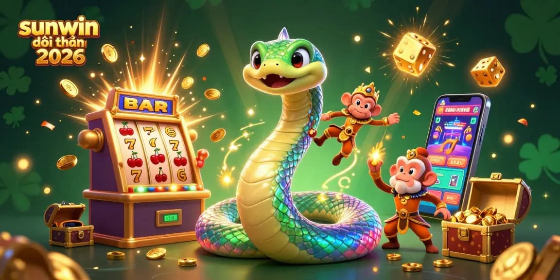 Experience the excitement of sunwin đổi thưởng 2026 with vibrant gaming elements and rich visual detail.