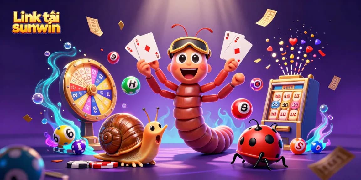 Engage with the excitement of Link tải sunwin featuring a vibrant casino scene.