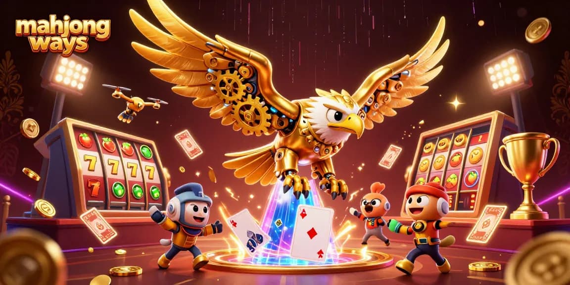 Engage in mahjong ways with thrilling slot reels and an energetic 3D gaming scene.