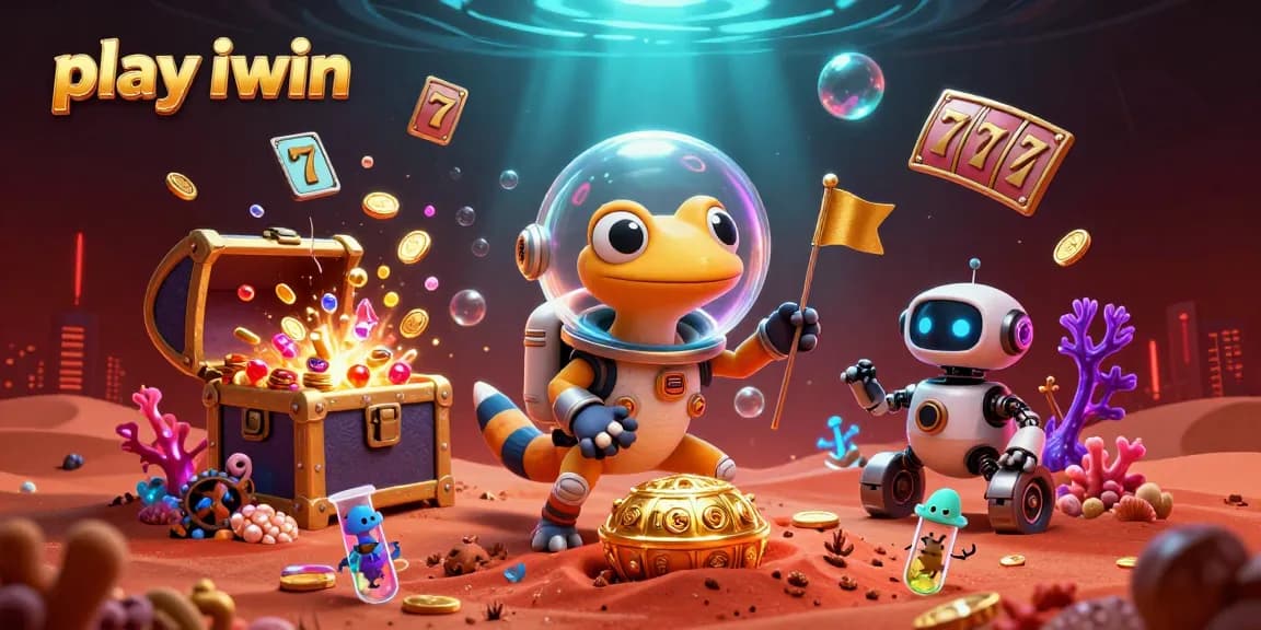 Play iwin and experience the thrill of a Martian casino adventure bursting with treasures.