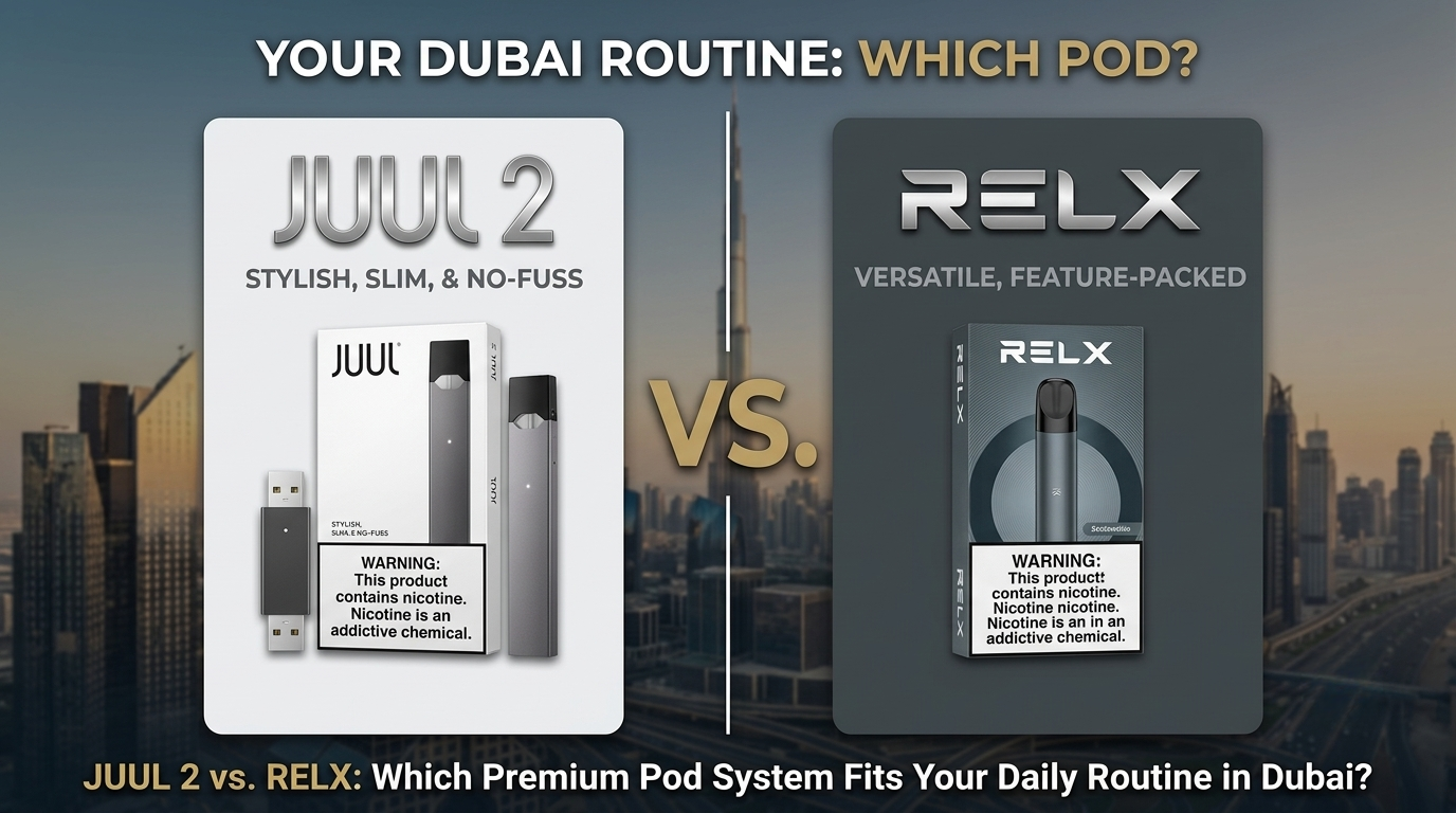 RELX vs. IQOS Terea: Which Alternative Nicotine Option is Right for You in Dubai?