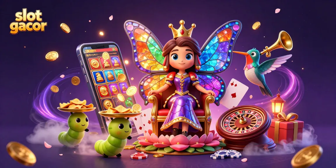 Experience electrifying gameplay with slot gacor featuring vibrant characters and dynamic casino elements in 3D