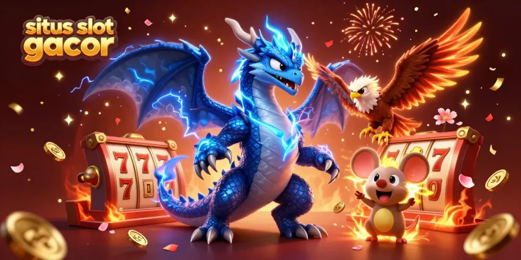 Menangkan permainan situs slot gacor dengan keberuntungan naga unik dan simbol slot berkilau