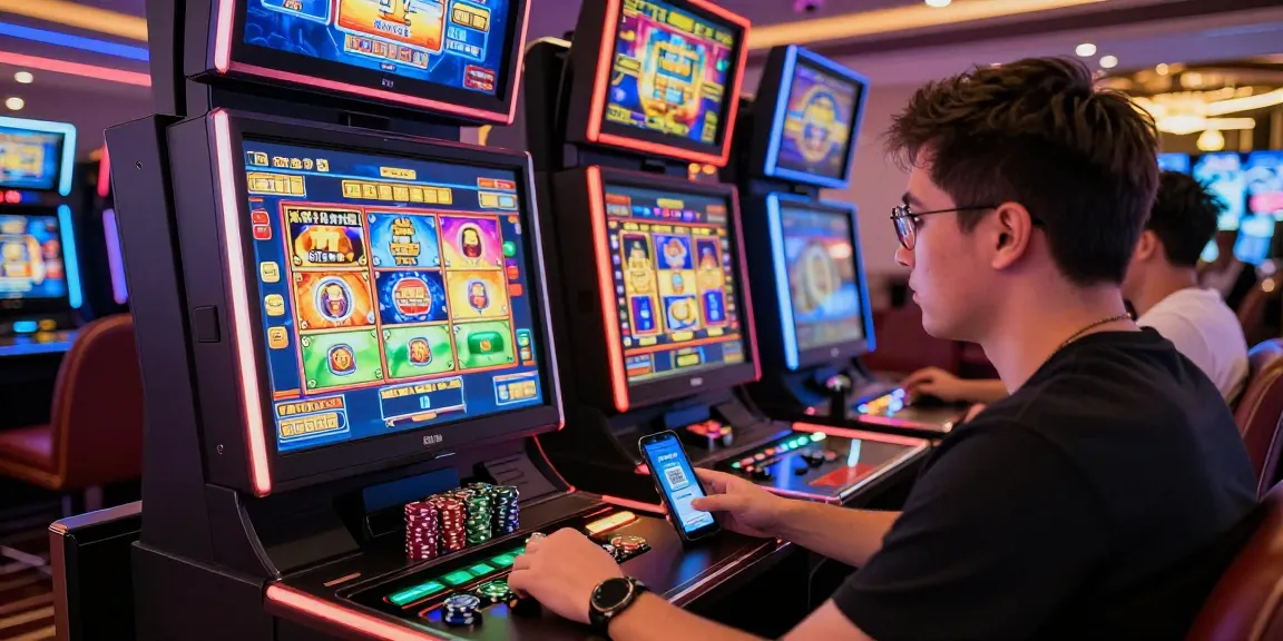 Experience the thrill of online gambling with slot deposit 5k gameplay in vibrant casino environment