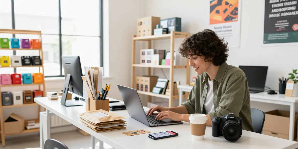 Engaging e-commerce workspace showcasing shopping activities on https://forumup.org/shop/search.php?ca_id=&addr1=&addr2=&addr3=&schKeyword= with colorful merchandise.