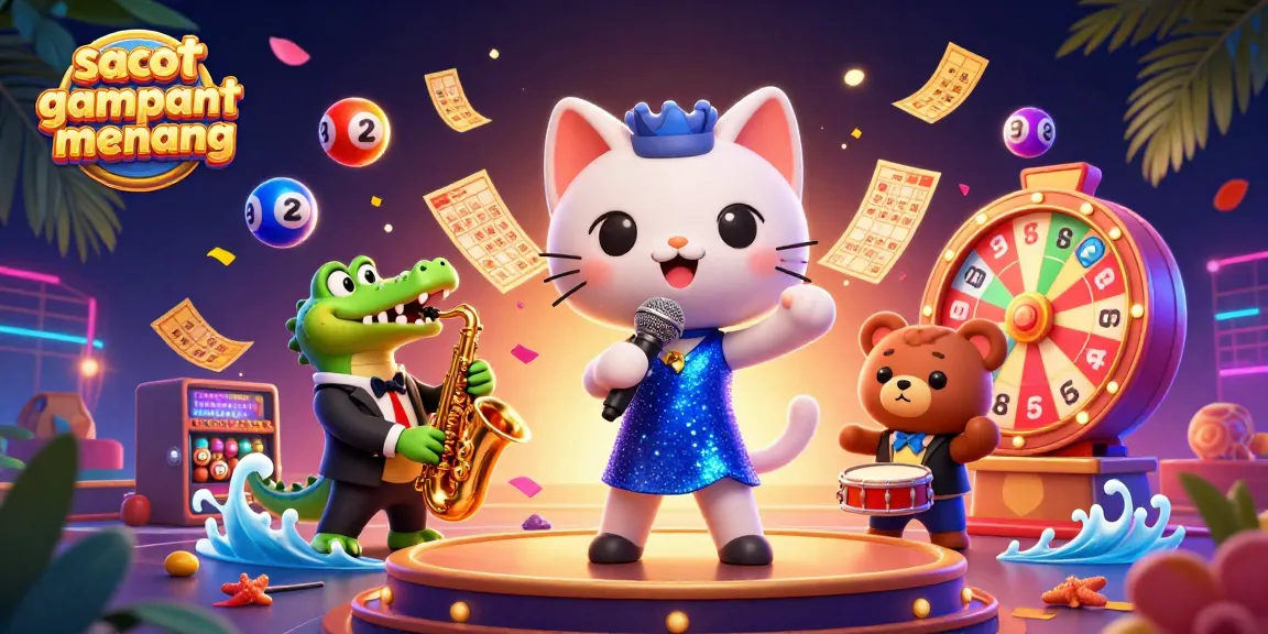 Menggandakan peluang menang di slot gacor gampang menang dengan karakter kucing jazzy 3D dan elemen permainan paylines di kasino.