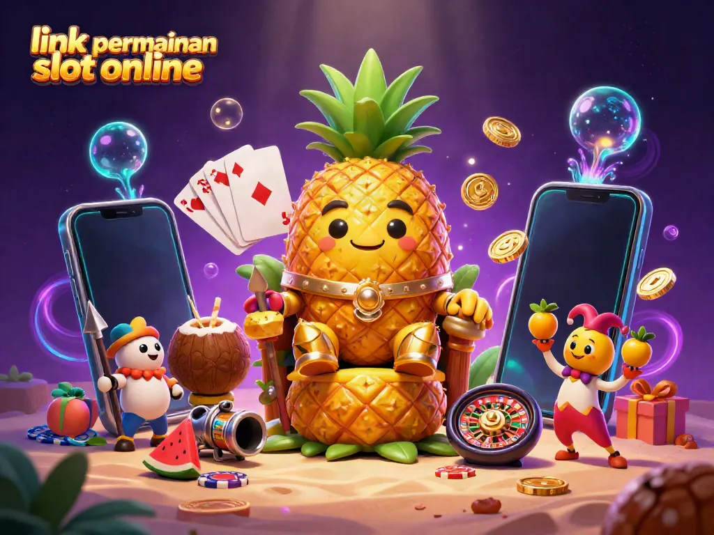 Menggunakan link permainan slot online untuk menikmati permainan slot dengan jackpot besar dan hadiah menarik