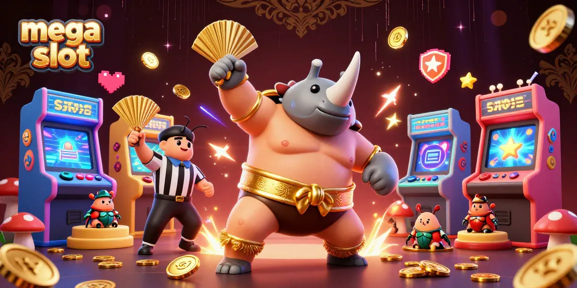 Menangkan mega slot sambil menyaksikan kejuaraan sumo dengan koin emas terbang!