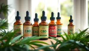 Showcase CBD products highlighting their natural ingredients and health benefits.