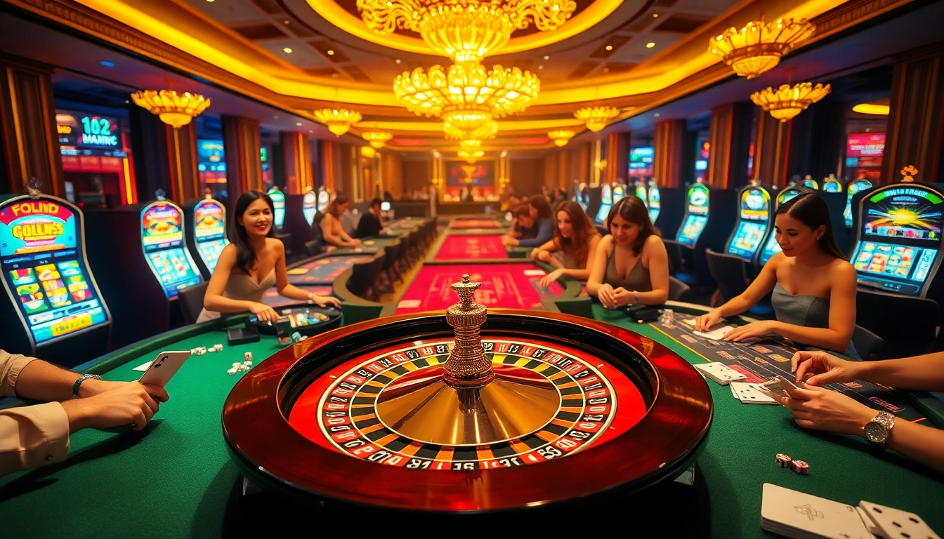 Experience the excitement of gambling while learning about the canada visitor visa from australia in a vibrant casino setting.