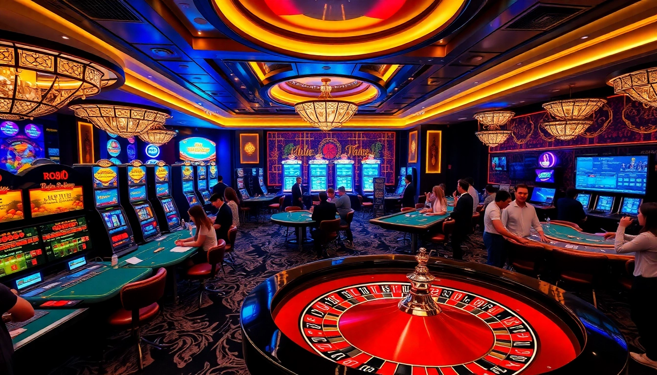 Experience thrilling gameplay at https://rr88co.net/ with vibrant casino games and a luxurious atmosphere.