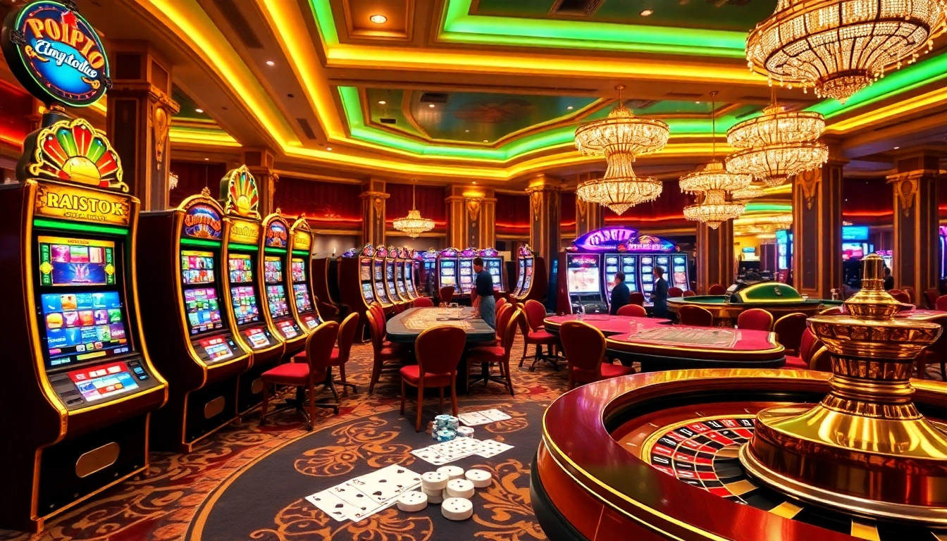 Experience the thrill of winning with rajatoto88's vibrant casino slot machines and exciting gameplay.