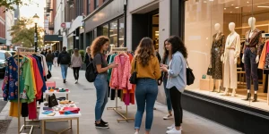 Stylish urban shopping experience showcasing trends at https://forumup.org/shop/search.php?ca_id=&addr1=&addr2=&addr3=&schKeyword= with fashion-forward items.
